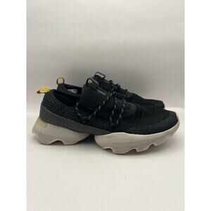 Sorel Kinetic Impact Lace Up Black Sneakers Women Size 9.5